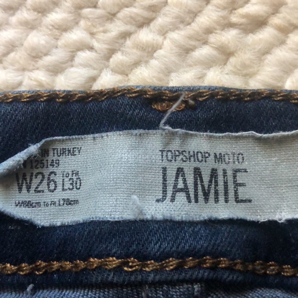 TOPSHOP High Rise Skinny Jeans🌼 - Picture 4 of 8